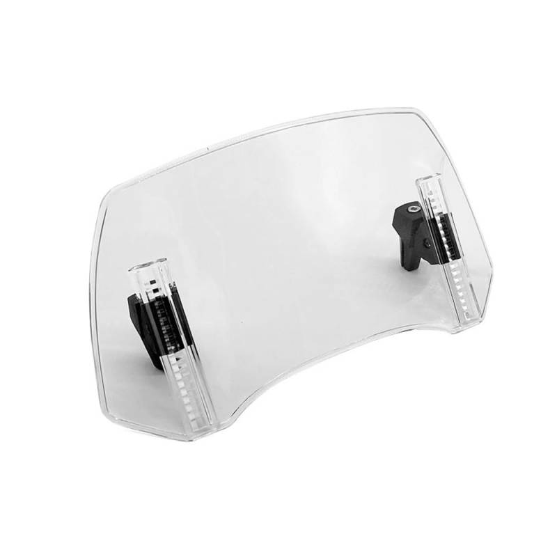 Windabweiser Windschild Für XMAX125 XMAX250 XMAX300 XMAX400 Universal Motorrad Windschutzscheibe Verlängerung Einstellbare Spoiler Deflektor X-MAX 400 300 von DINGFAFA