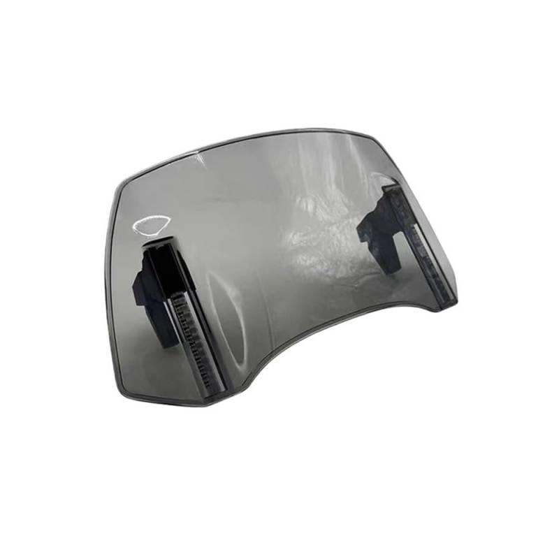 Windabweiser Windschild Für XMAX125 XMAX250 XMAX300 XMAX400 Universal Motorrad Windschutzscheibe Verlängerung Einstellbare Spoiler Deflektor X-MAX 400 300 von DINGFAFA