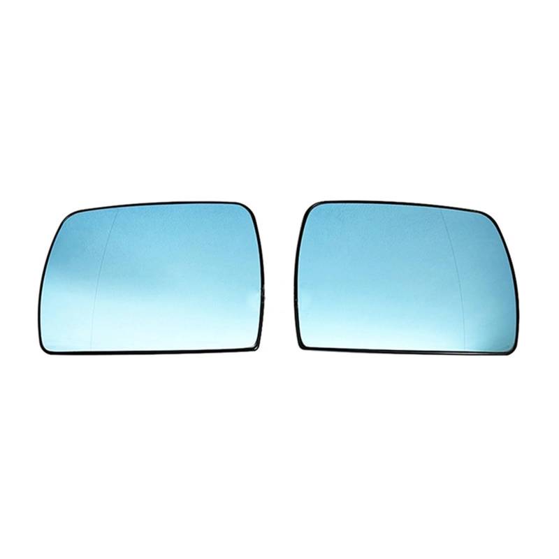 Spiegelglas Ersatz Für BMW Für X3 Für E83 2003 2004 2005 2006 2007 2008 2009 2010 Glas beheizter Rückspiegel automatisch links oder rechts 51163404625 51163404626 Außenspiegel Glas (Color : Blue, Si von DINGQIAN