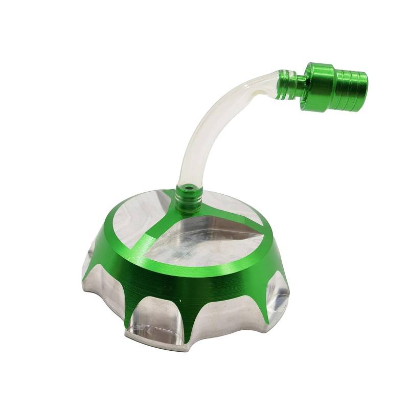 DINGYIG 50mm Motorrad Tankdeckel Für ATV Motocross Zubehör Tankdeckel(Green) von DINGYIG