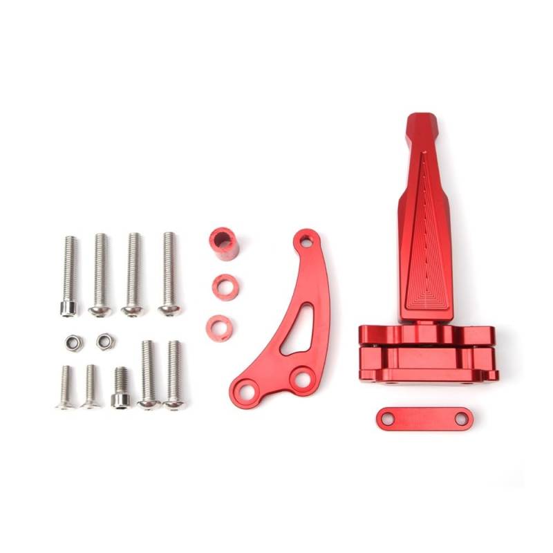 DINGYIG Anwendbar Motorrad Lenkung Stabilisieren Dämpfer Halterung Montieren Modifizierte Lenkung Dämpfer Zubehör FÜR CB650F Stabilisator(Color-C) von DINGYIG