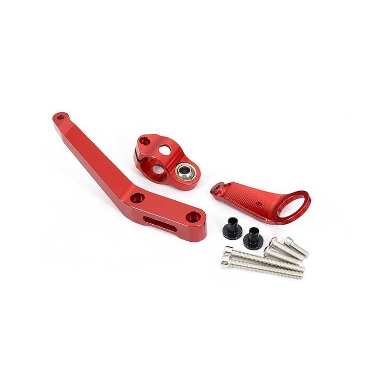 DINGYIG FÜR CBR929RR FÜR CBR 929 RR 929RR 2000-2001 Motorräder Lenkung Stabilisieren Dämpfer Halterung Montage Halterung Kit Stabilisator(Red) von DINGYIG