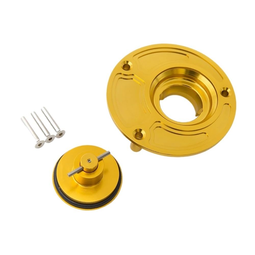 DINGYIG Für 636 Für Z750 Für Z1000 Für ZX-6RR 2003-2006 2005 2004 2003 Motorrad Öl Kappe Gas Tank Kappen Abdeckung Tankdeckel(Color 1) von DINGYIG