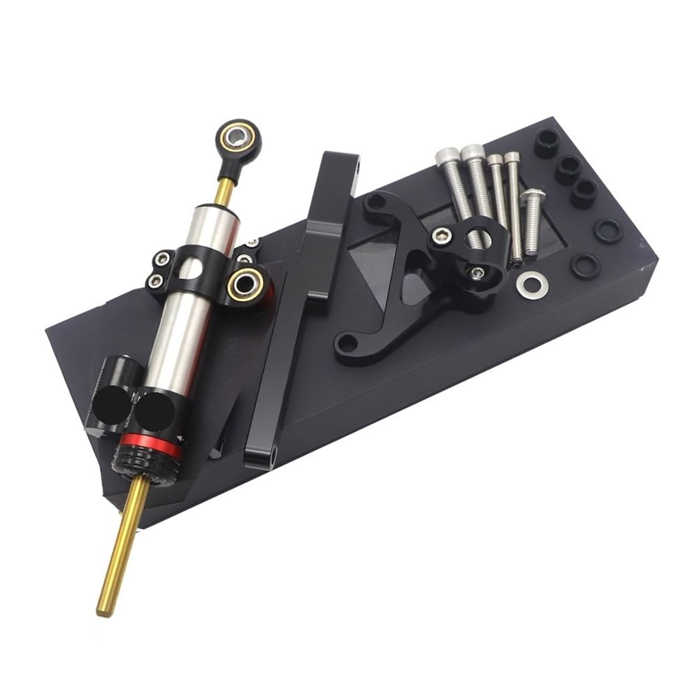 DINGYIG Für CB1000R Für CB 1000R 2008-2016 Zubehör Lenkungsdämpfer Stabilisator Stoßdämpfer Richtung Halterung Stabilisator(Color-S) von DINGYIG