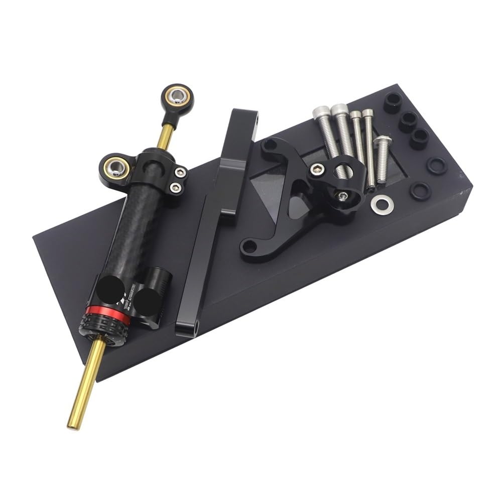 DINGYIG Für CB1000R Für CB 1000R 2008-2016 Zubehör Lenkungsdämpfer Stabilisator Stoßdämpfer Richtung Halterung Stabilisator(Oranget) von DINGYIG