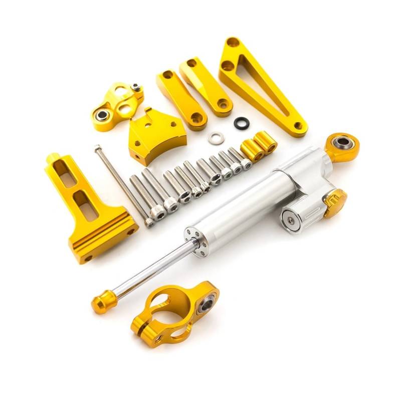 DINGYIG Für CB1300 Für CB 1300 2003-2011 Motorrad Lenkungsdämpfer Stabilisator Dämpfer Halterung Montagesatz Stabilisator(Damper n Bracket A) von DINGYIG