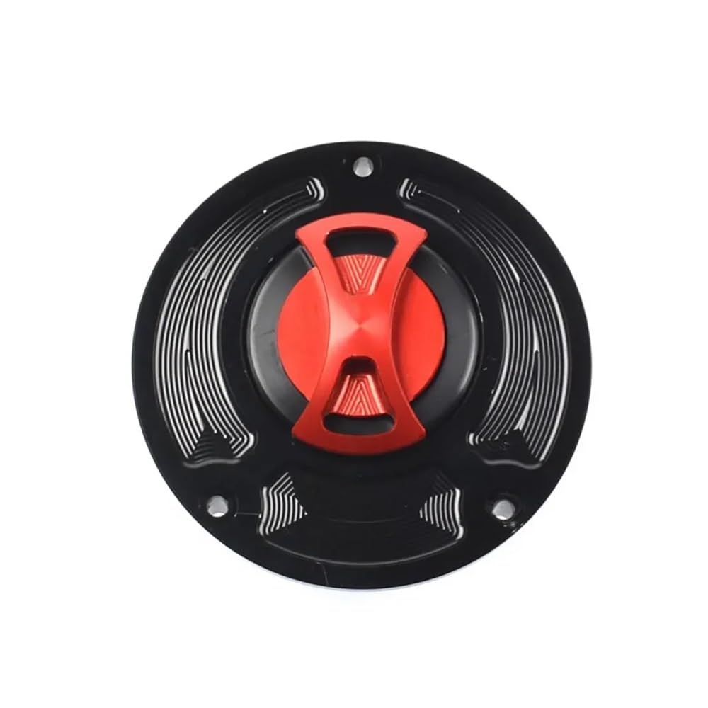 DINGYIG Für CBR650R Für CB650R Für CBR650F Für CB650F 2019-2023 Motorrad Tankdeckel Abdeckung Tankdeckel(Red) von DINGYIG