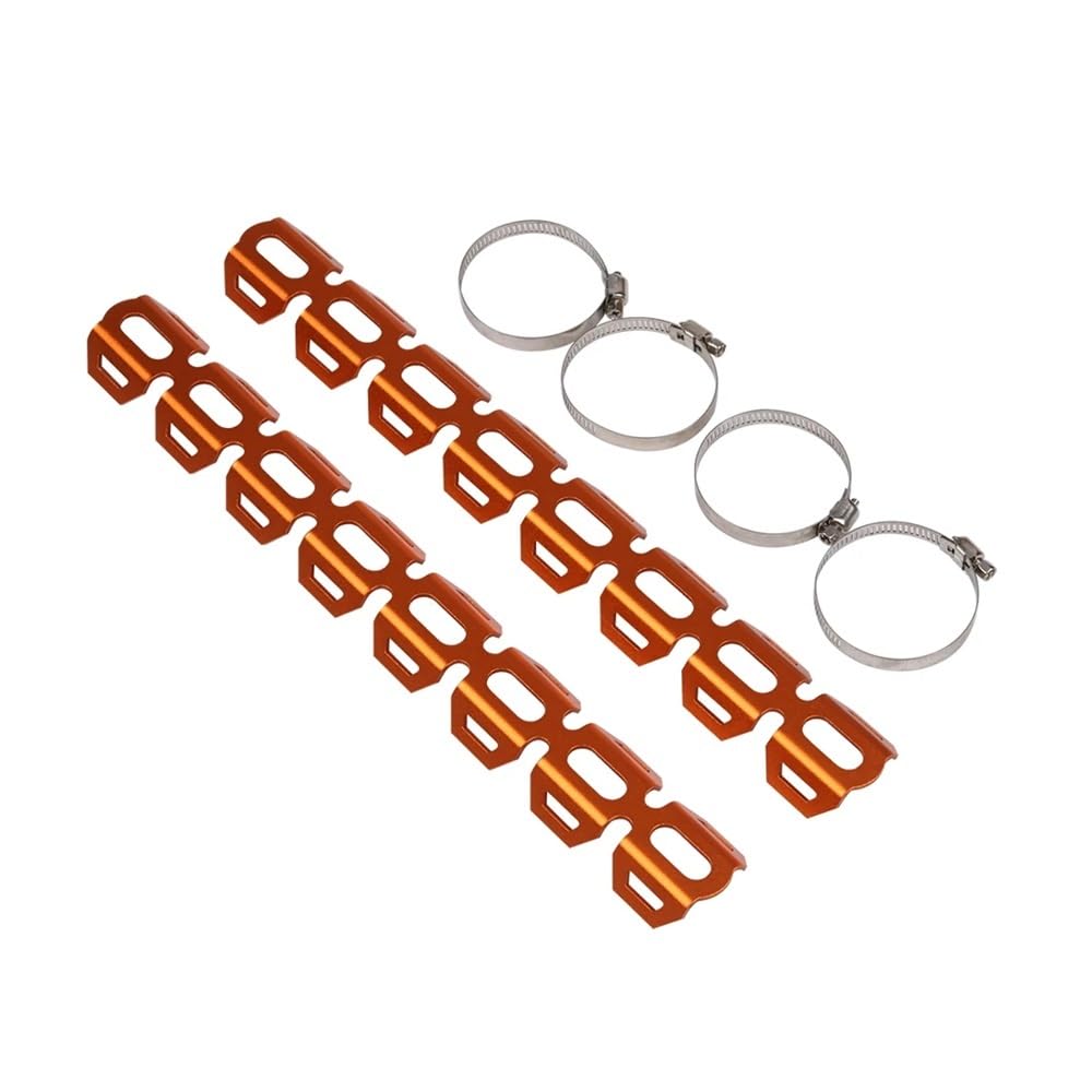DINGYIG Für CRF250L Für Rallye Für CRF250 Für CRF 250 L Motorrad Auspuff Schalldämpfer Rohr Schutz Hitzeschild Abdeckung Zubehör(Color-L) von DINGYIG
