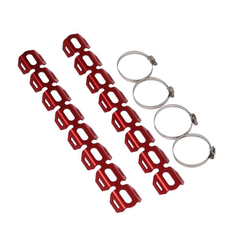 DINGYIG Für CRF250L Für Rallye Für CRF250 Für CRF 250 L Motorrad Auspuff Schalldämpfer Rohr Schutz Hitzeschild Abdeckung Zubehör(Color-O) von DINGYIG