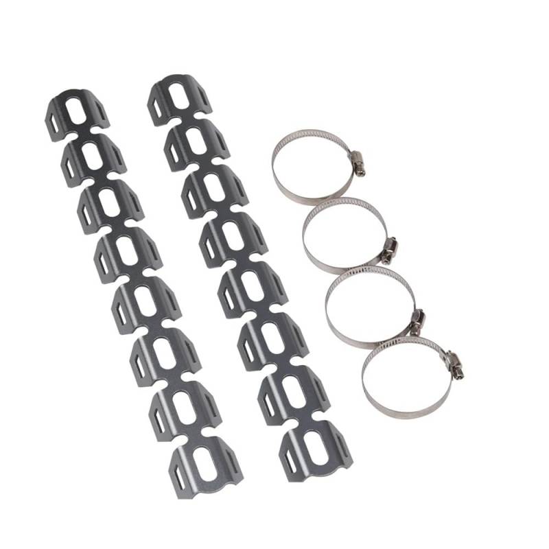 DINGYIG Für CRF250L Für Rallye Für CRF250 Für CRF 250 L Motorrad Auspuff Schalldämpfer Rohr Schutz Hitzeschild Abdeckung Zubehör(Grey) von DINGYIG