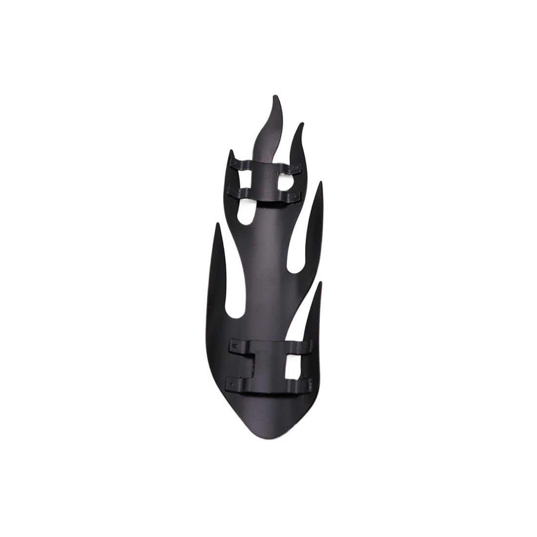 DINGYIG Für Cruiser Für Chopper Motorrad Auspuff Schalldämpfer Rohr Hitzeschild Abdeckung(Black) von DINGYIG