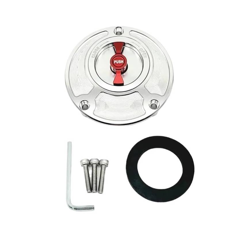 DINGYIG Für FZ6 Für FZ1 Für FAZER Für FZ6R Für FZ8 Für FZ16 Motorrad Tankdeckel Abdeckung Zubehör Tankdeckel(Color6) von DINGYIG