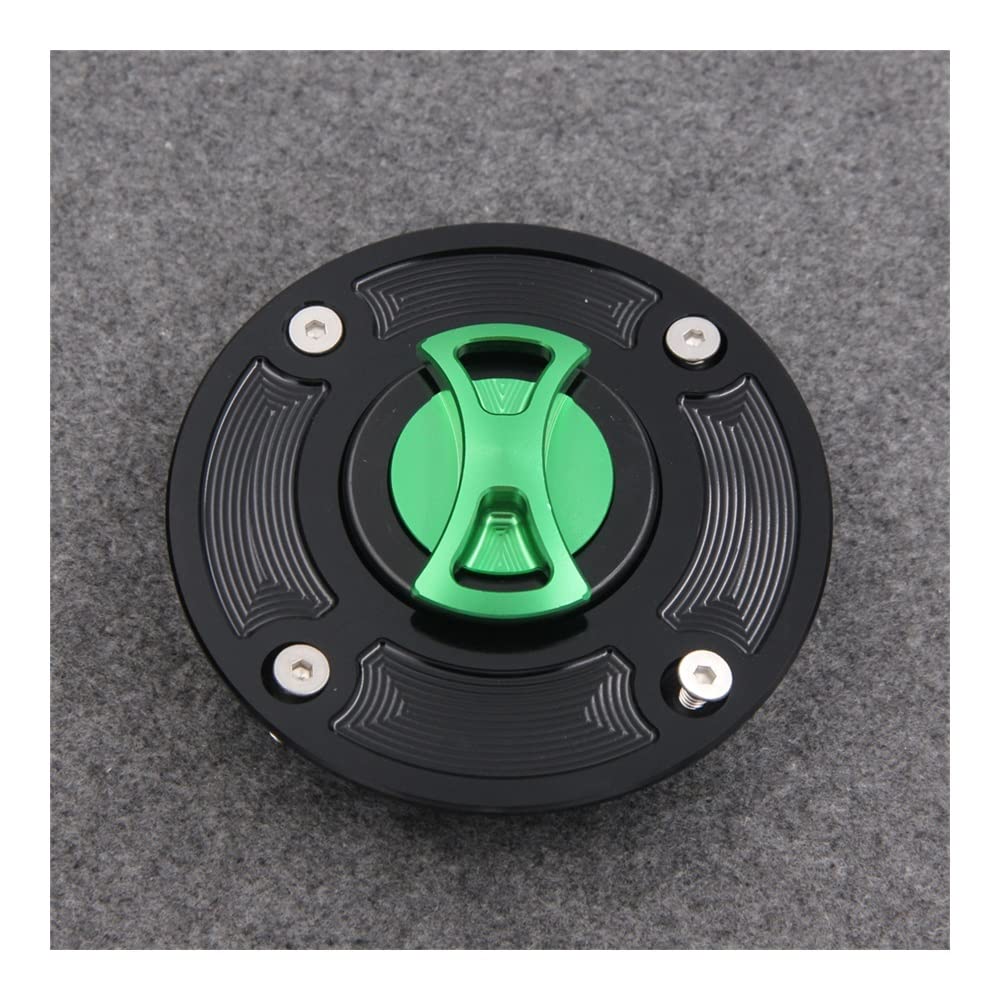 DINGYIG Für GS500 Für RGV250 VJ22 (Alle Jahre) Motorrad Gas Tank Cap Abdeckung Tankdeckel(Green) von DINGYIG