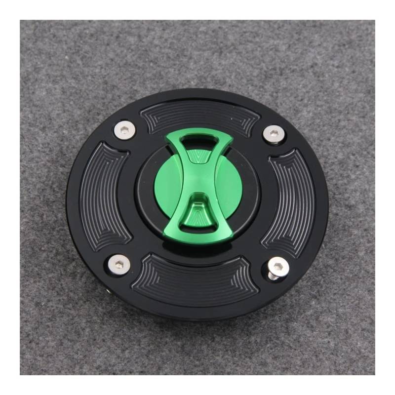 DINGYIG Für GS500 Für RGV250 VJ22 (Alle Jahre) Motorrad Gas Tank Cap Abdeckung Tankdeckel(Green) von DINGYIG