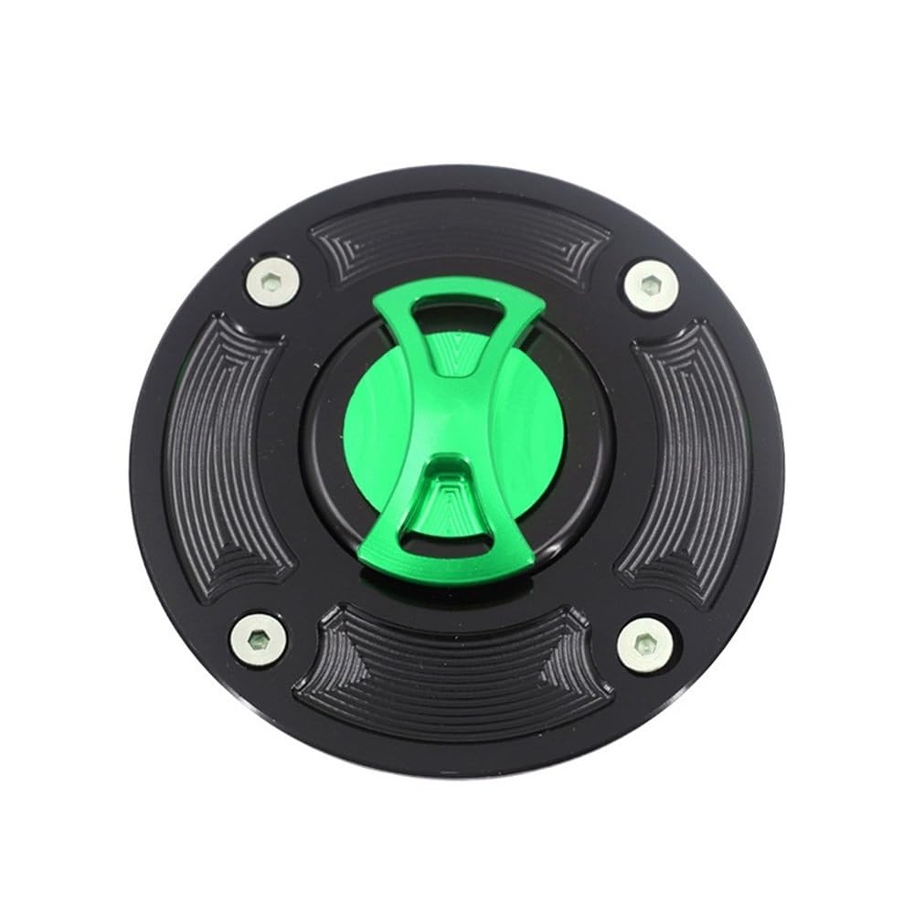 DINGYIG Für GS600F 2000-2001 Für GSF1200 Für Bandit /1200 2001-2004 Motorrad Tankdeckel Abdeckung Tankdeckel(Green) von DINGYIG