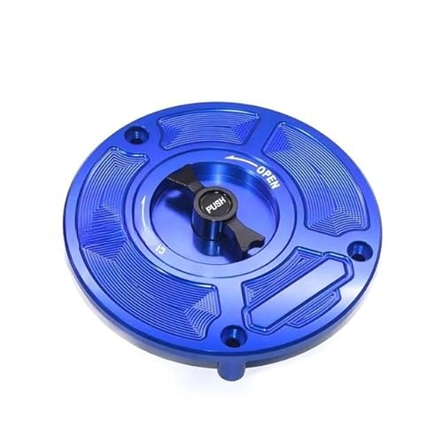DINGYIG Für MT-07 Für MT-09 Für MT-03 Für MT-01 Für MT-10 Motorrad-Tankdeckel-Abdeckung Zubehör Tankdeckel(Blue) von DINGYIG