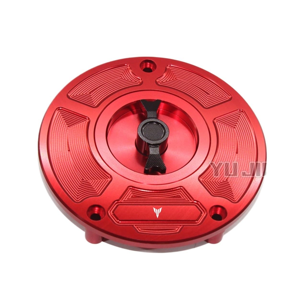DINGYIG Für MT-07 Für MT-09 Für MT-03 Für MT-01 Für MT-10 Motorrad-Tankdeckel-Abdeckung Zubehör Tankdeckel(Red-B) von DINGYIG