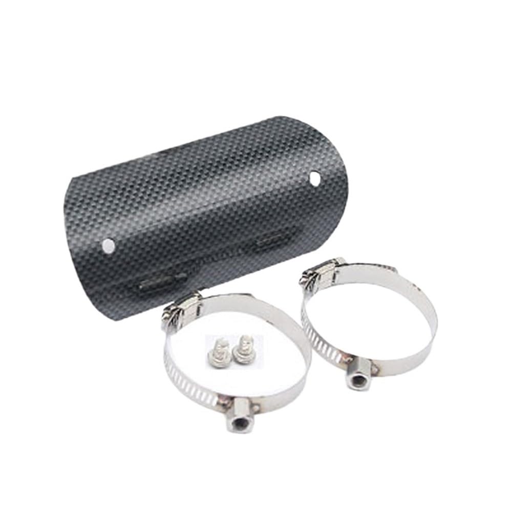 DINGYIG Für MT-09 Für Tracer 700 900 Für YZFR1 Motorrad Auspuffrohr Schild Hitzeschutz Schalldämpfer Schutz Schutz(Color-D) von DINGYIG