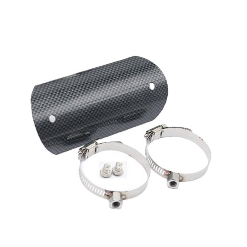 DINGYIG Für MT-09 Für Tracer 700 900 Für YZFR1 Motorrad Auspuffrohr Schild Hitzeschutz Schalldämpfer Schutz Schutz(Color-D) von DINGYIG