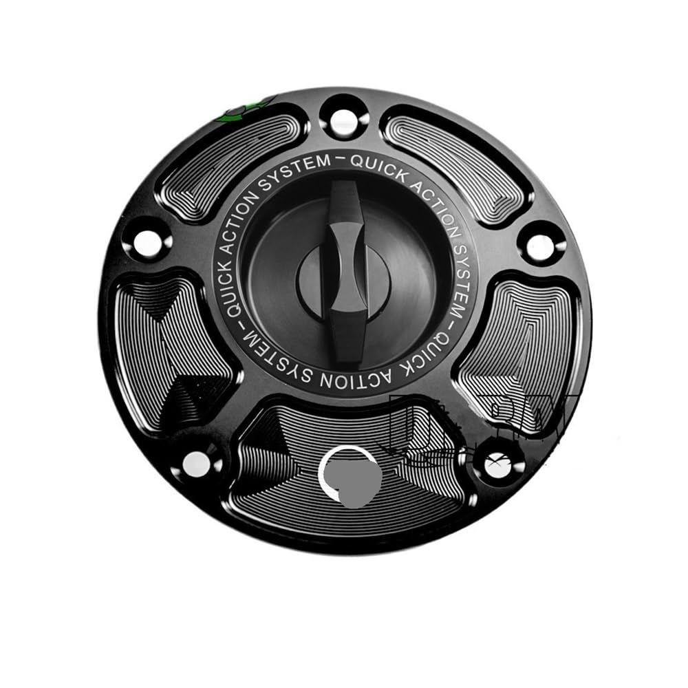DINGYIG Für MT09 2014–2022 Für MT01 03 07 10 15 Für M-SLAZ Für MT25 Motorrad-Tankdeckel-Abdeckung Tankdeckel(Black Type-I) von DINGYIG