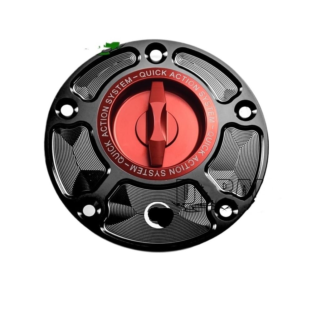 DINGYIG Für MT09 2014–2022 Für MT01 03 07 10 15 Für M-SLAZ Für MT25 Motorrad-Tankdeckel-Abdeckung Tankdeckel(Full Red Type-I) von DINGYIG