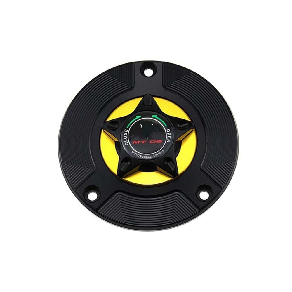 DINGYIG Für MT09 Für FZ09 Für MT-09 Für FZ-09 2014-2019 Motorrad Tankdeckel Abdeckung Zubehör Tankdeckel(Color1) von DINGYIG