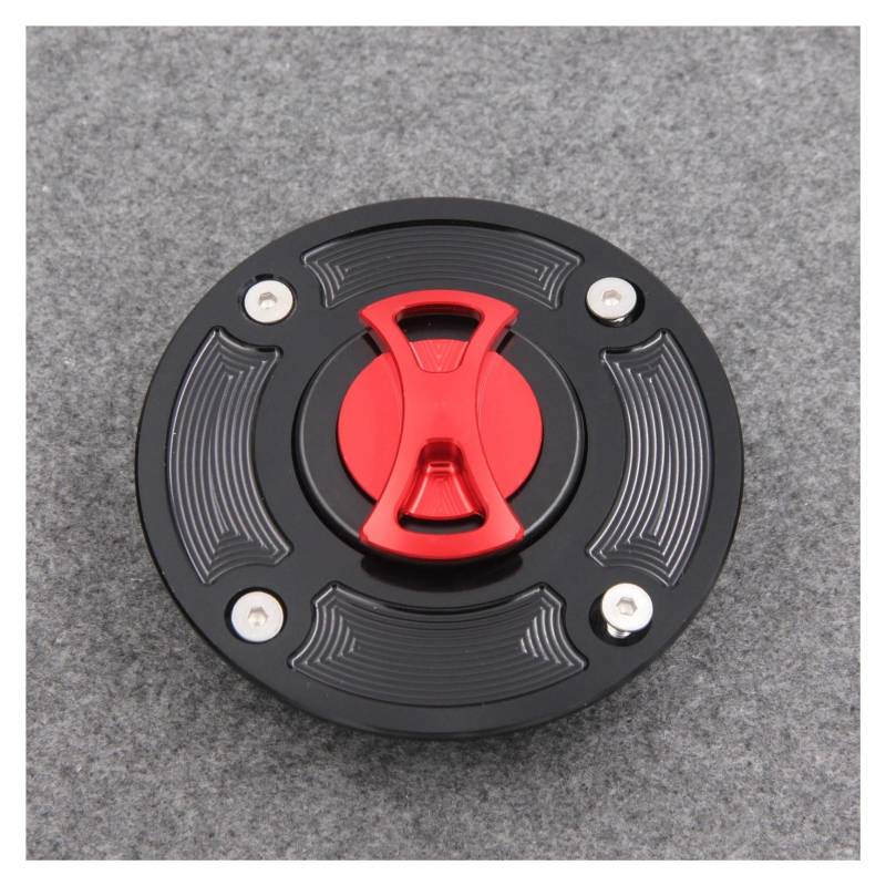 DINGYIG Für Marauder 800 1997-2004 Motorrad Tankdeckel Abdeckung Tankdeckel(Red no Logo) von DINGYIG