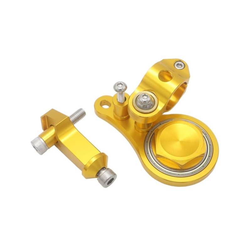 DINGYIG Für Ninja Für ZX-6R Für ZX6R 2006 2005 Motorrad Lenkung Dämpfer Halterung Stabilisator Linear Mount Unterstützung Kit Stabilisator(Color 1) von DINGYIG