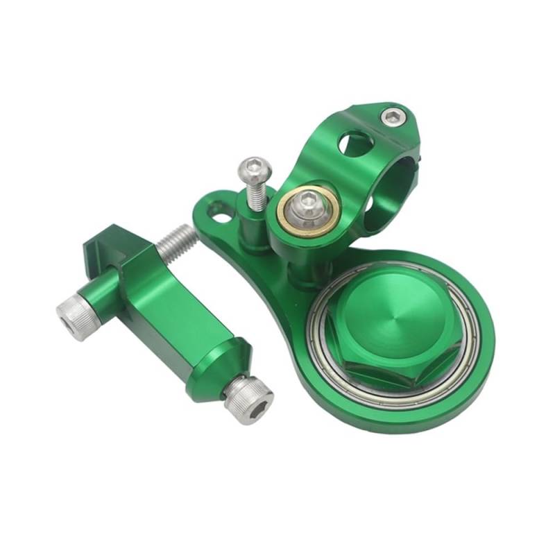 DINGYIG Für Ninja Für ZX-6R Für ZX6R 2006 2005 Motorrad Lenkung Dämpfer Halterung Stabilisator Linear Mount Unterstützung Kit Stabilisator(Green) von DINGYIG