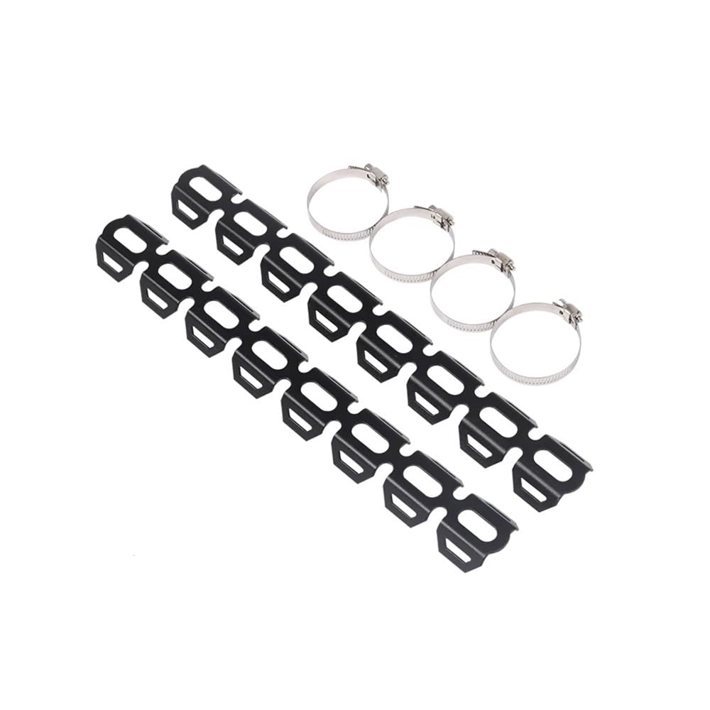 DINGYIG Für R1200GS LC Für Adventure Für R1250GS Für R 1250 1200 GS Auspuff Schalldämpfer Rohr Hitzeschild Schutz Abdeckung Protector(Black) von DINGYIG