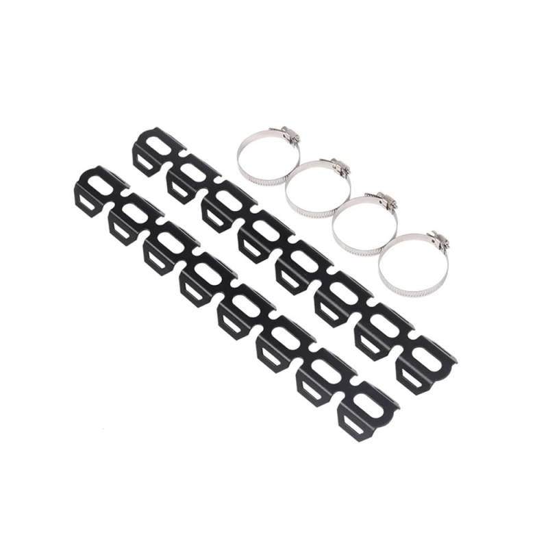 DINGYIG Für R1200GS LC Für Adventure Für R1250GS Für R 1250 1200 GS Auspuff Schalldämpfer Rohr Hitzeschild Schutz Abdeckung Protector(Black) von DINGYIG