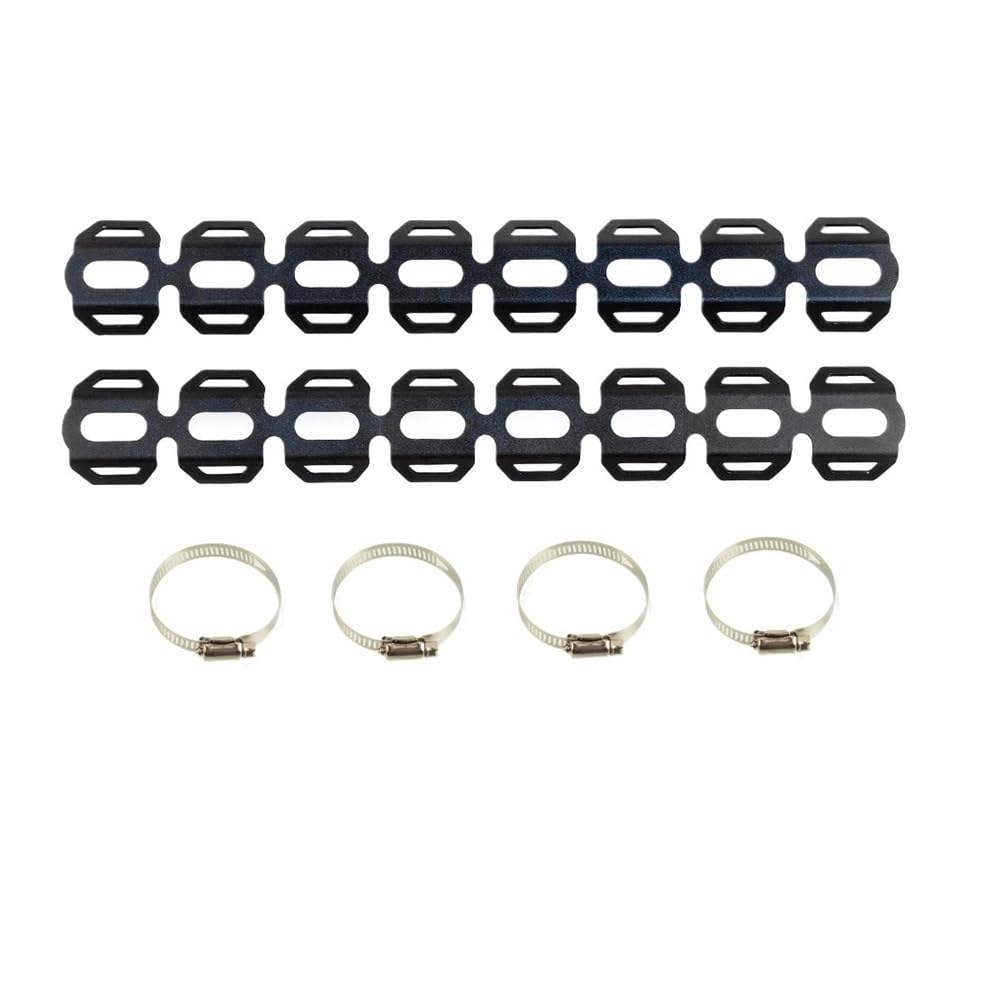 DINGYIG Für R1200GS LC Für R 1200 GS LC Für Adventure 2014-2019 Motorrad Auspuff Schalldämpfer Rohr Schutz Hitzeschild Abdeckung(Black) von DINGYIG