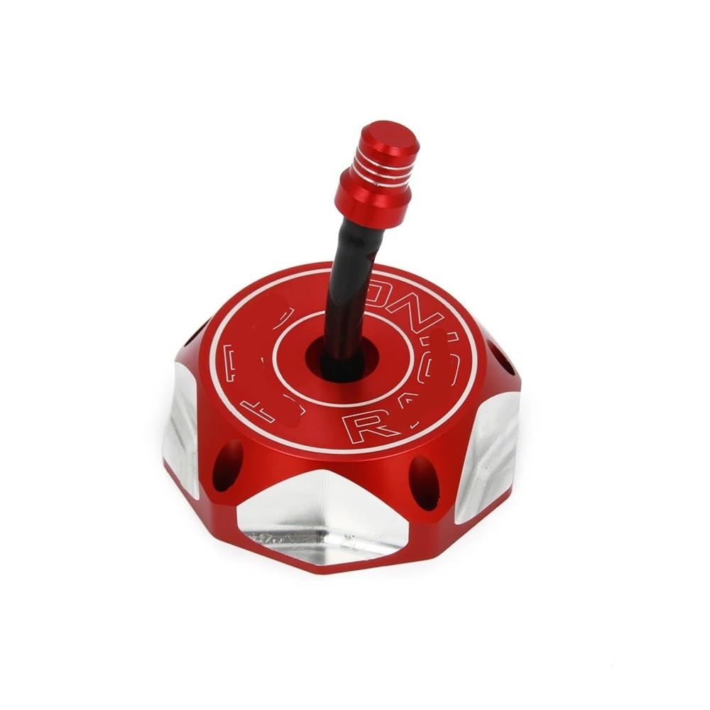 DINGYIG Für RM85 05-16 Für RM125 Für RM250 04-08 Für RMZ250 10-17 Für RMZ450 05-17 Motorrad-Tankdeckel Tankdeckel Tankdeckel(RED) von DINGYIG