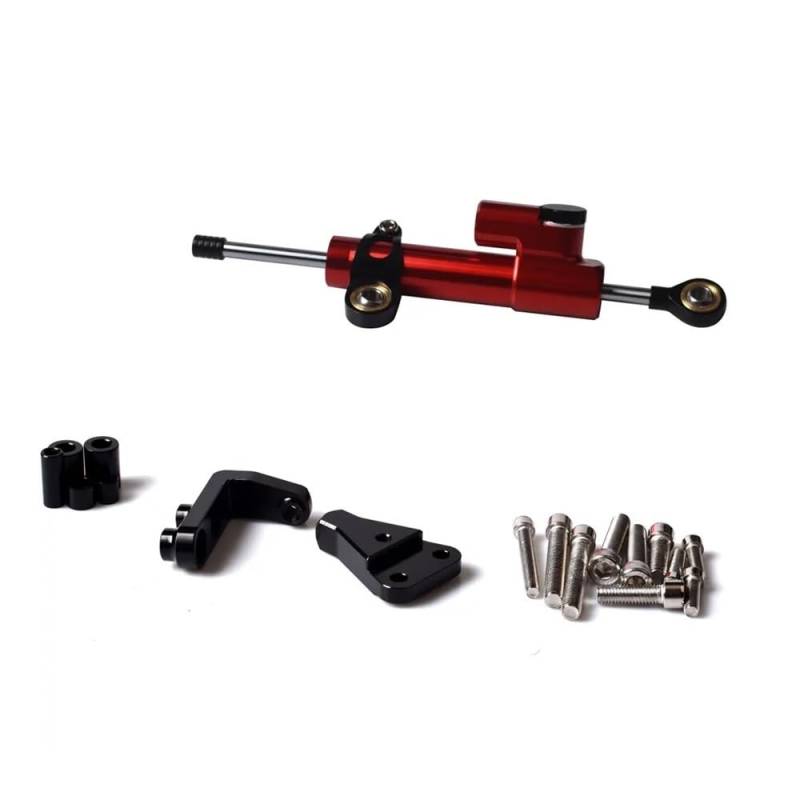 DINGYIG Für RS660 Für RS 660 Für Rs660 Für Rs 660 2021-2023 Motorrad Zubehör Lenkung Stabilisieren Dämpfer Halterung Montieren Stabilisator(ColorAD) von DINGYIG