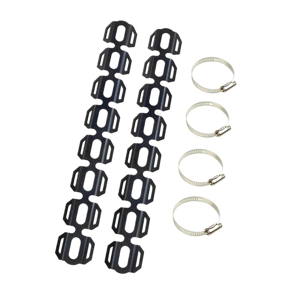 DINGYIG Für Super Für Tenere 1200 Für Tenere Für XT 2014-2020 Motorrad Auspuff Hitzeschild Schalldämpfer Rohr Schutz(Black) von DINGYIG