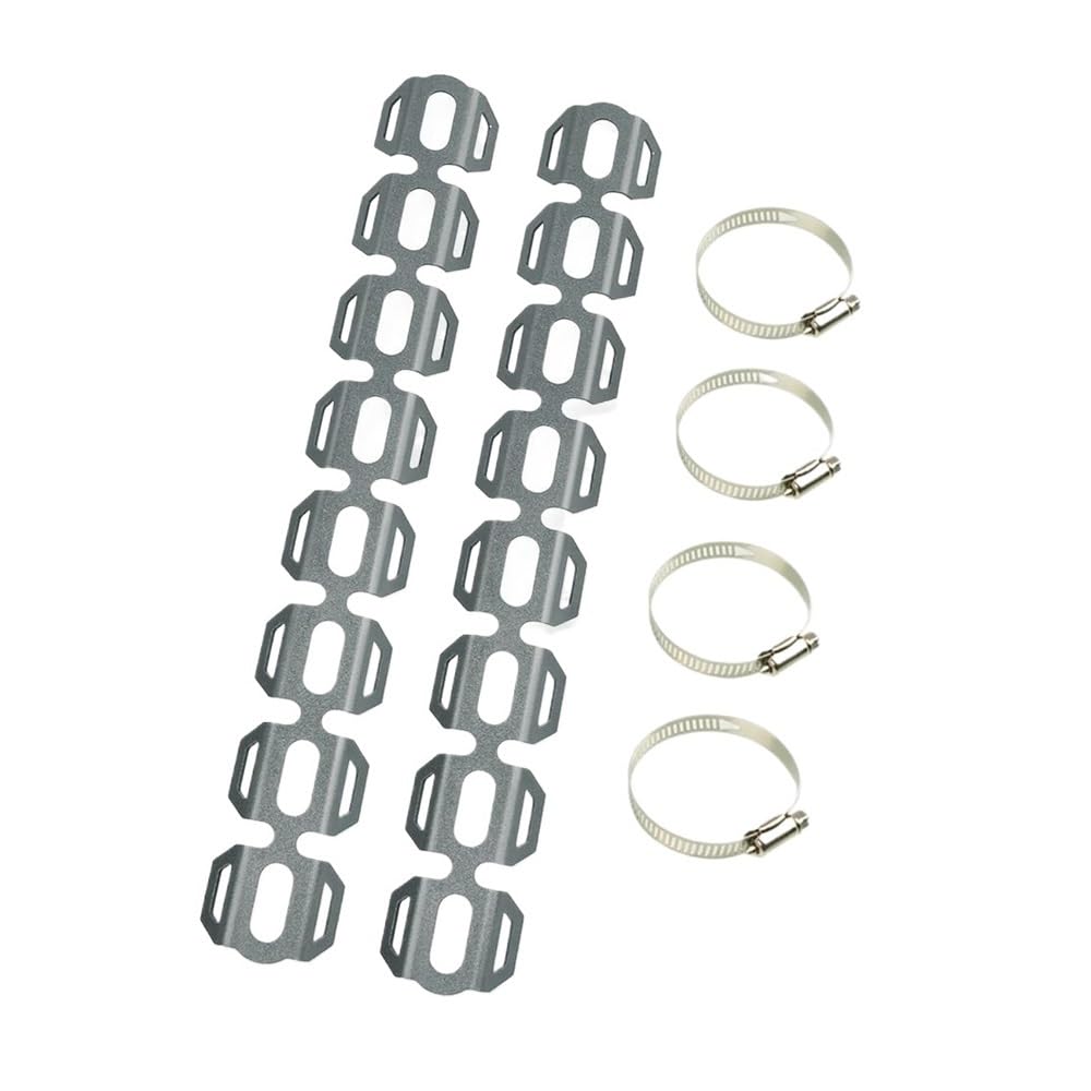 DINGYIG Für Super Für Tenere 1200 Für Tenere Für XT 2014-2020 Motorrad Auspuff Hitzeschild Schalldämpfer Rohr Schutz(Gary) von DINGYIG