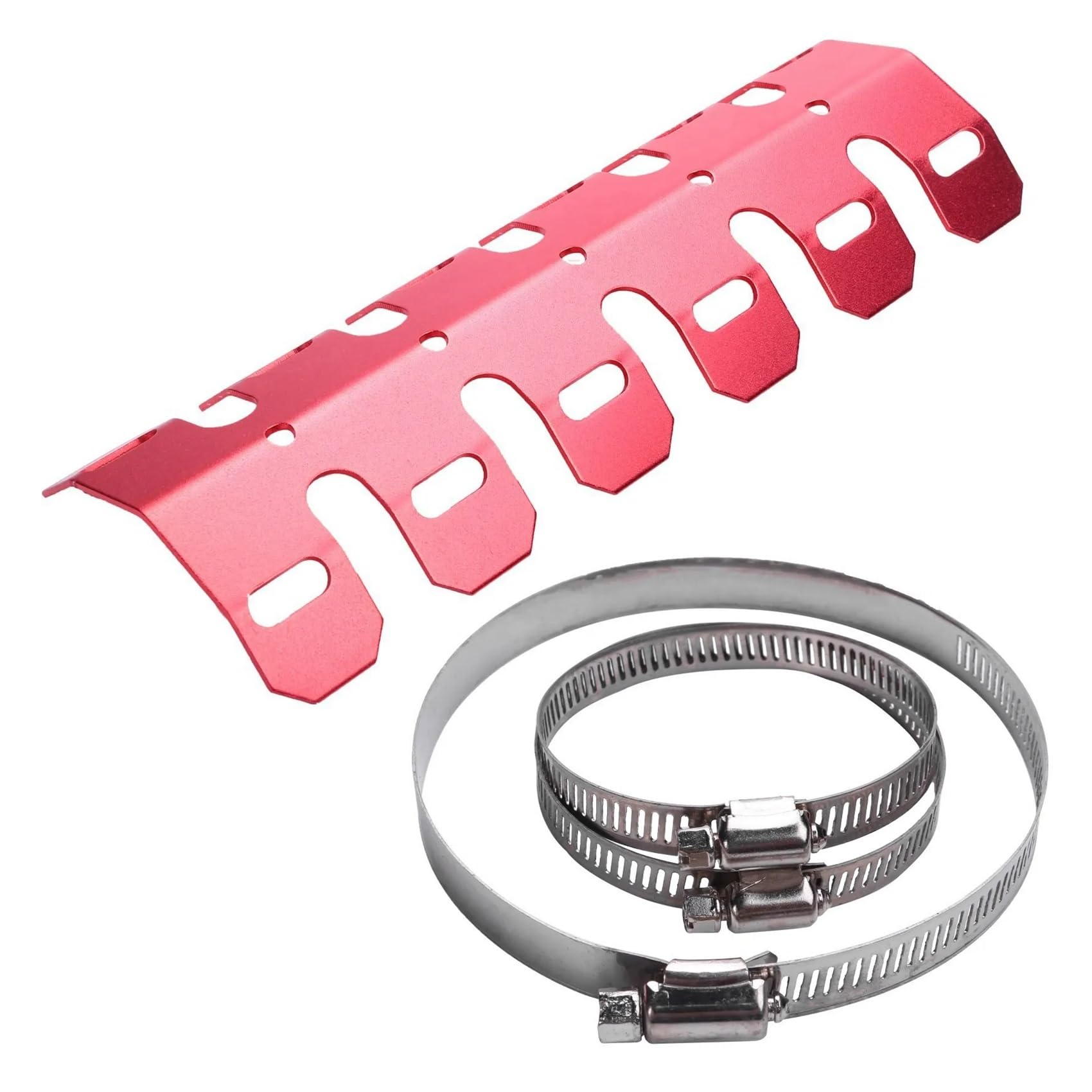 DINGYIG Für Universal 252 cm Motorrad Auspuff Schalldämpfer Rohr Protector Hitzeschild Abdeckung DINGYIG Für Universal 252 cm Motorrad Auspuff Schalldämpfer Rohr Protector Hitzeschild Abdeckung von DINGYIG
