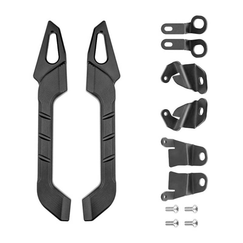 DINGYIG Für XMAX300 Für Xmax 300 Für X-MAX300 2017-2024 Motorrad Beifahrer-Hintergriff Sitzgriff Haltegriff Schiene Armlehne Haltegriff Beifahrer(Color1) von DINGYIG