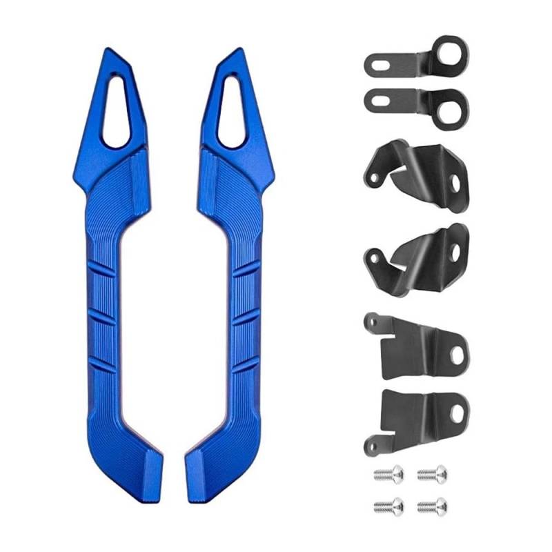 DINGYIG Für XMAX300 Für Xmax 300 Für X-MAX300 2017-2024 Motorrad Beifahrer-Hintergriff Sitzgriff Haltegriff Schiene Armlehne Haltegriff Beifahrer(Color2) von DINGYIG