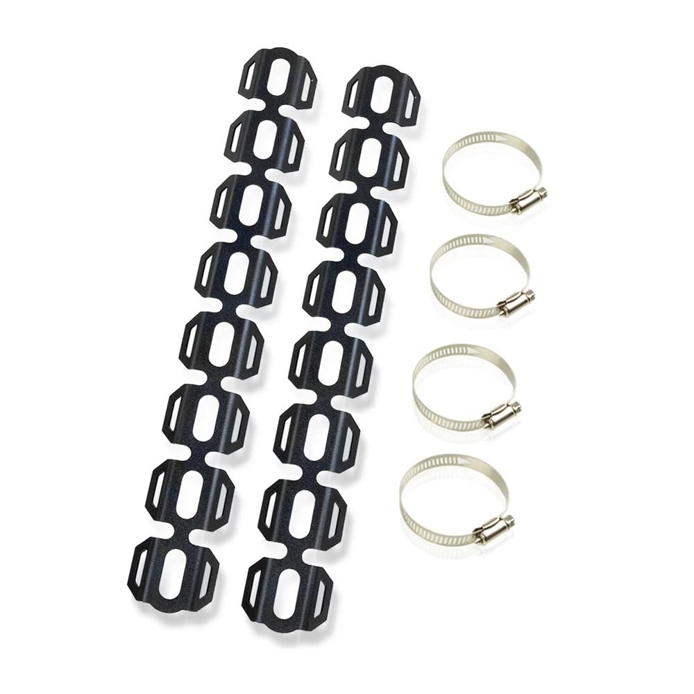 DINGYIG Für XT660R Für XT660Z Für Tenere Für XT1200Z Für Super Motorrad Auspuff Schalldämpfer Rohr Schutz Hitzeschild Abdeckung(Black) von DINGYIG