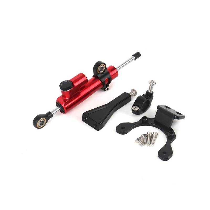 DINGYIG Lenkungsdämpfer-Stabilisator Motorrad-Dämpfer-Halterungs-Unterstützungssatz Für Z900 Für Z 900 2020–2024 Stabilisator(Set color-02) von DINGYIG