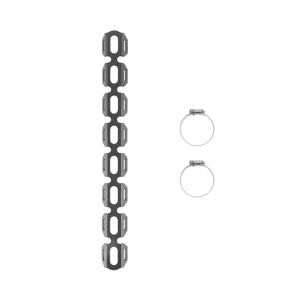 DINGYIG Motorrad-Auspuff-Hitzeschild-Schalldämpfer-Rohrabdeckungsschutz Für R1200GS LC Für Adventure Für F800GS Für F700GS Für F850GS(Black-one) von DINGYIG