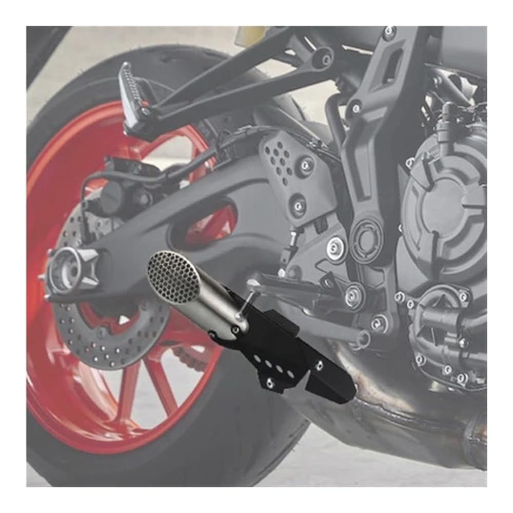 DINGYIG Motorrad Auspuffrohr Schalldämpfer Abdeckung Zubehör Für Tracer Für MT-07 Für MT07 Für MT 07 Für Tracer 07 2015-2021 DINGYIG Motorrad Auspuffrohr Schalldämpfer Abdeckung Zubehör Für Tracer Für MT-07 Für MT07 Für MT 07 Für Tracer 07 2015-2021 von DINGYIG