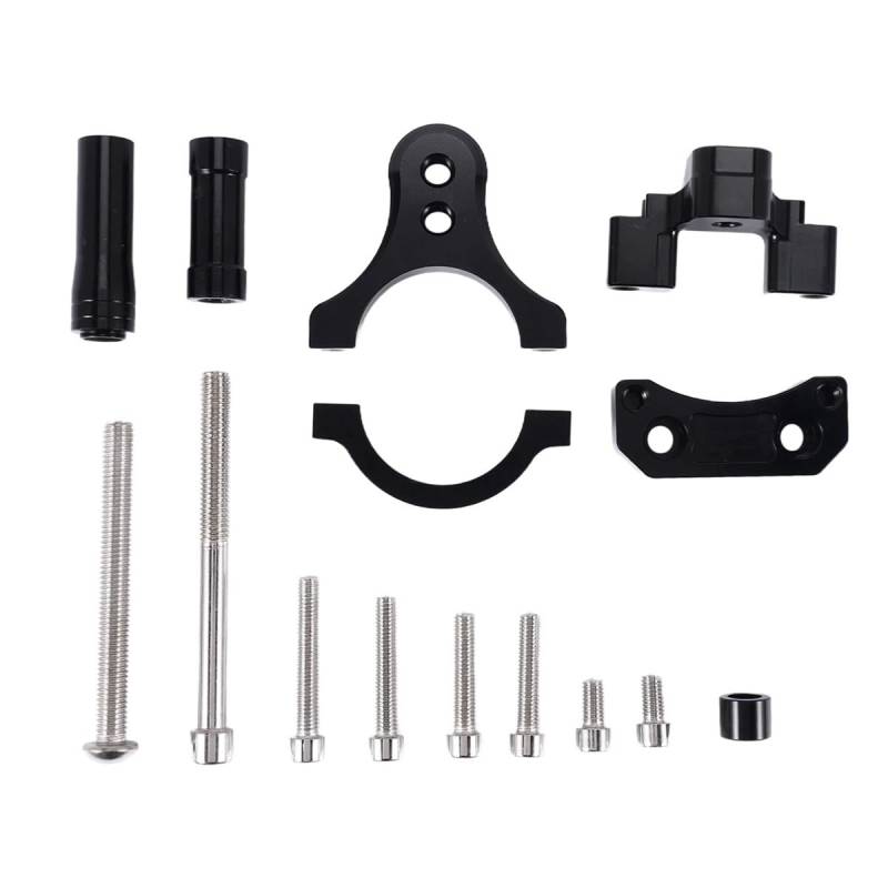 DINGYIG Motorrad Dämpfer Lenkung Stabilisieren Dämpfer Halterung Montage Halter Kit Für YZF Für R3 Für Mt-03 R25 Stabilisator von DINGYIG