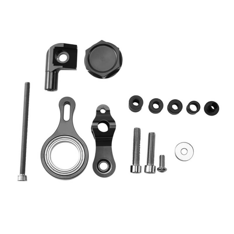DINGYIG Motorrad Einstellbare Lenkung Stabilisieren Dämpfer Halterung Unterstützung Kit Zubehör Für YZF Für R1 Für R6 2002-2016 Stabilisator von DINGYIG