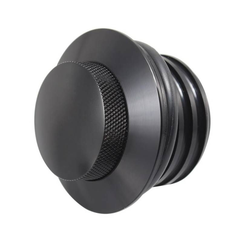 DINGYIG Motorrad Kraftstoff Gas Tank Cap Öl Abdeckung Für Touring Für Road Für King Für Sportster Für Dyna Für Softail Tankdeckel(Black) von DINGYIG