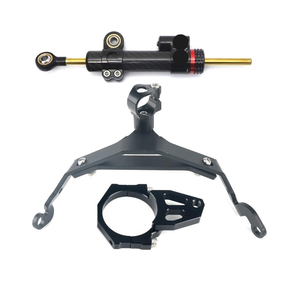 DINGYIG Motorrad Lenkungsdämpfer Stabilisator Dämpfer Halterung Unterstützung Kit Für Z900RS 2018-2022 Stabilisator(Color-C) von DINGYIG