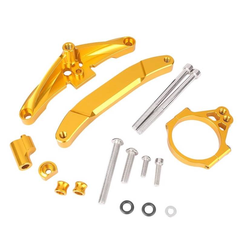 DINGYIG Motorrad Lenkungsdämpfer Stabilisator Halterung Für FZ1 Für FAZER 2006-2010 2011 2012 2013 2014 2015 Stabilisator(Color 1) von DINGYIG