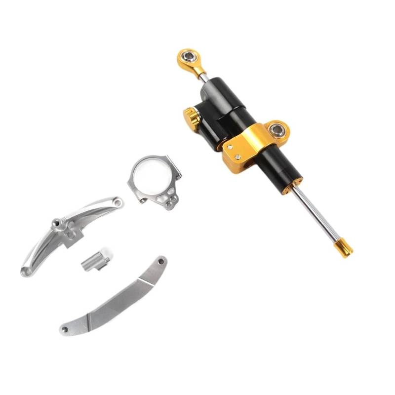 DINGYIG Motorrad Lenkungsdämpfer Stabilisator Halterung Kit Für FZ1 Für FAZER 2006-2015 Für FZ-1 2008-2014 Stabilisator(1 Set -Color -08) von DINGYIG