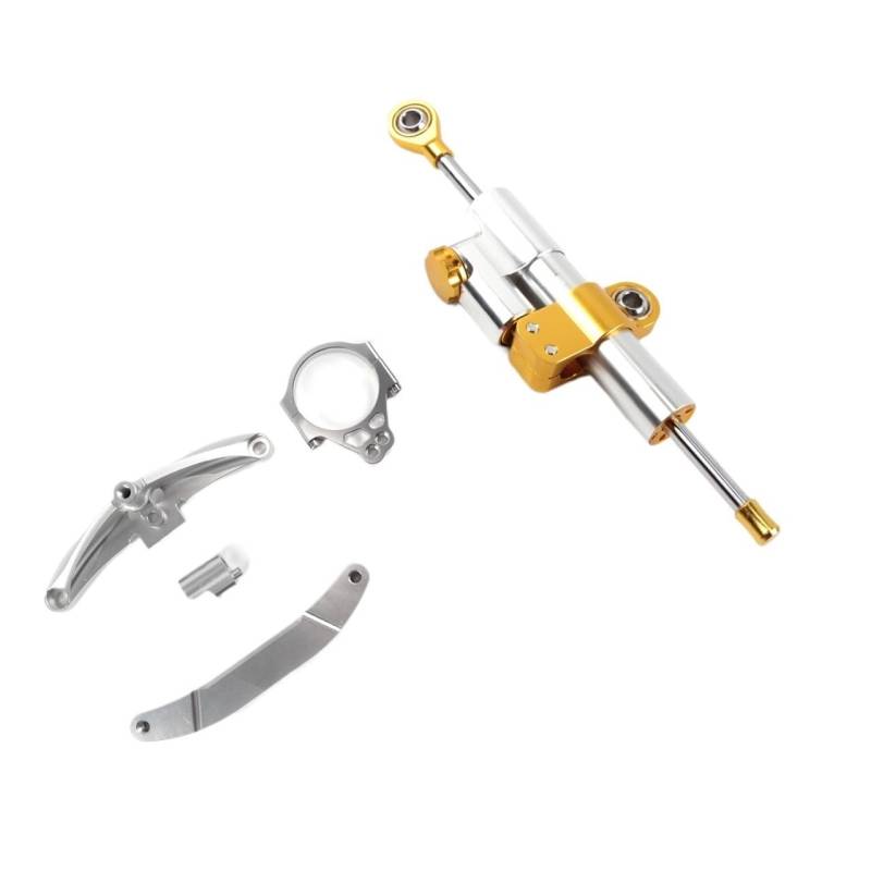 DINGYIG Motorrad Lenkungsdämpfer Stabilisator Halterung Kit Für FZ1 Für FAZER 2006-2015 Für FZ-1 2008-2014 Stabilisator(1 Set-color-04) von DINGYIG